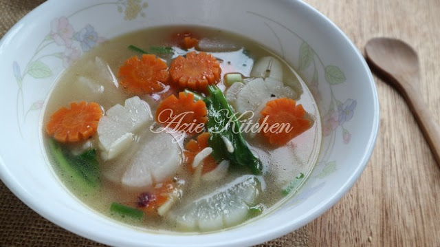 Resepi Masakan Lobak putih masak air mudah Syafiqah Resepi Masakan Lobak putih masak air mudah Syafiqah