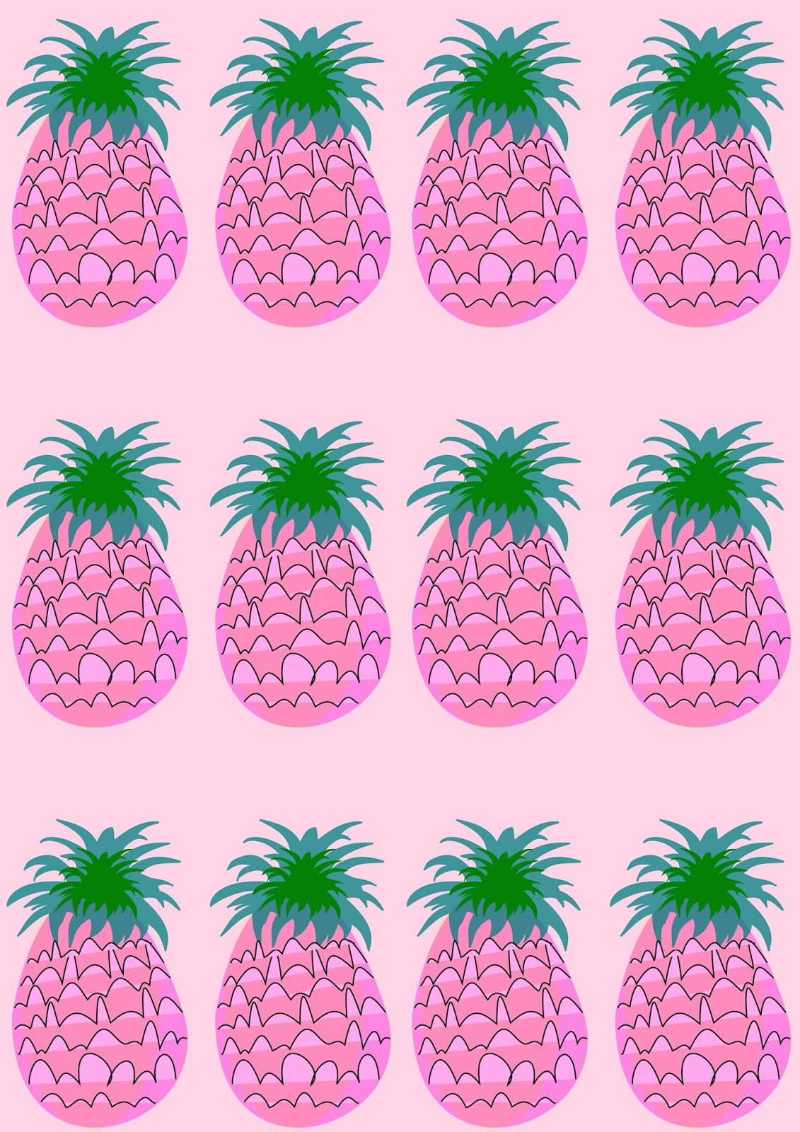 free-digital-fancy-pineapple-scrapbooking-paper-ausdruckbares