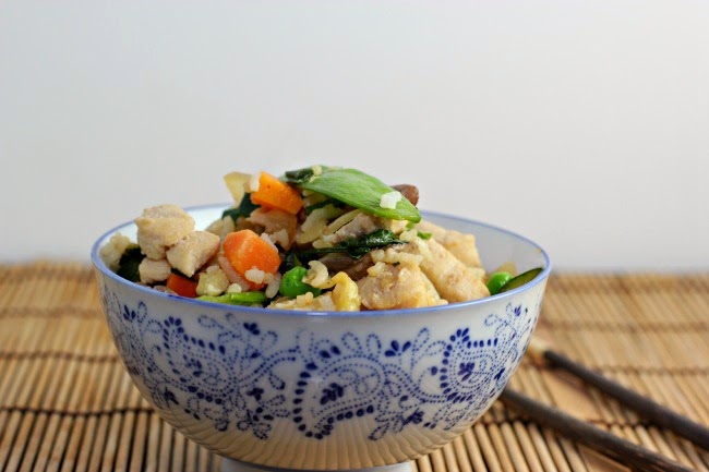 Chinese New Year Chicken Fried Rice