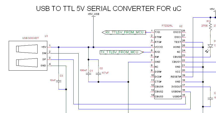 Relay control through PC using Virtual Com Port Terminal (FT232RL FTDI ...