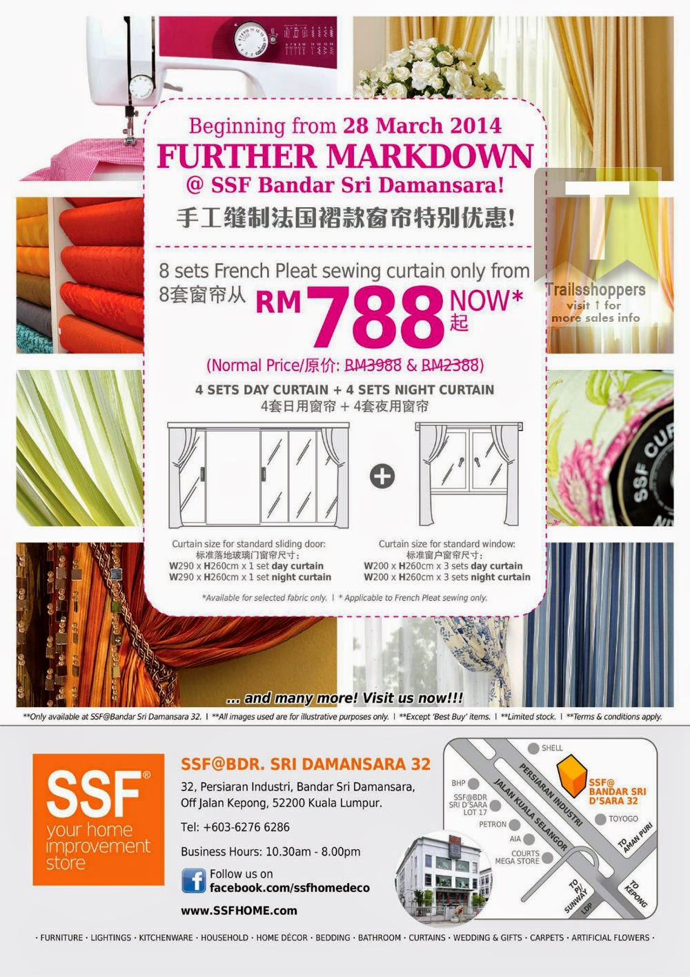 Ssf Bandar Sri Damansara Outlet Moving Out End 30 Apr 2017 Ssf Outlets Bandar Sri Damansar Clearance