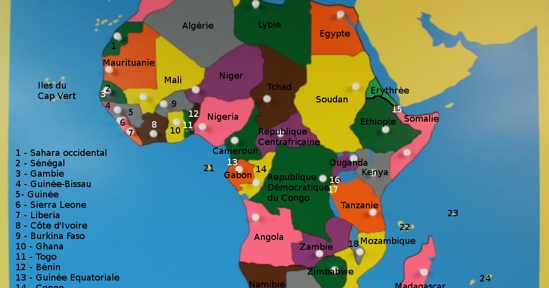 Pays D Afrique De L Est Crapouillotage: Puzzle de l'Afrique