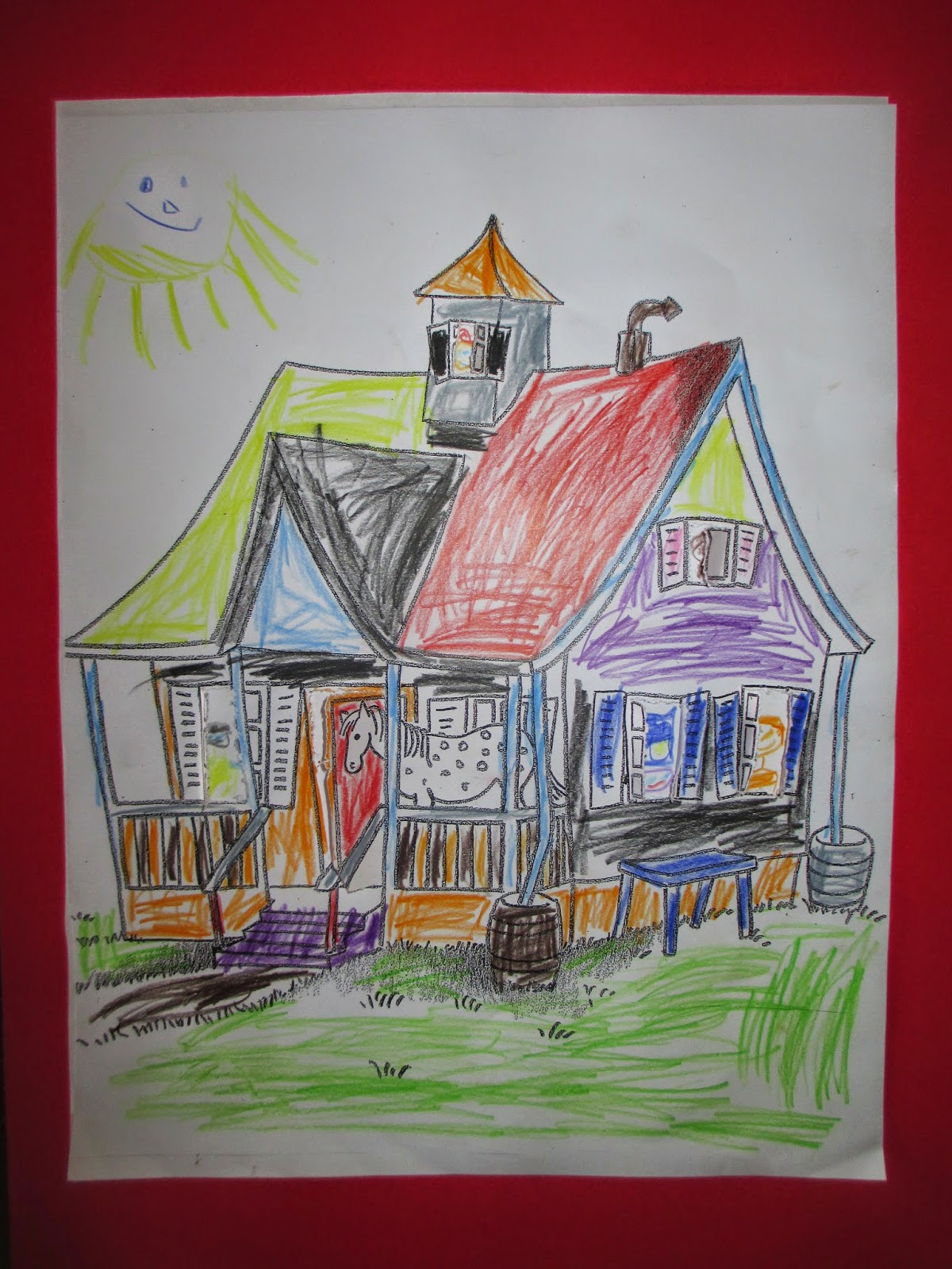 "Villa Kunterbunt":  A World of Goodnight Dreams -  Drawing and Coloring Adventures