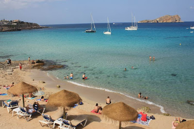 Cala Conta beach in Ibiza