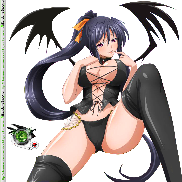 Highschool Dxd Himejima Akeno Hyper Hot Devilish Render