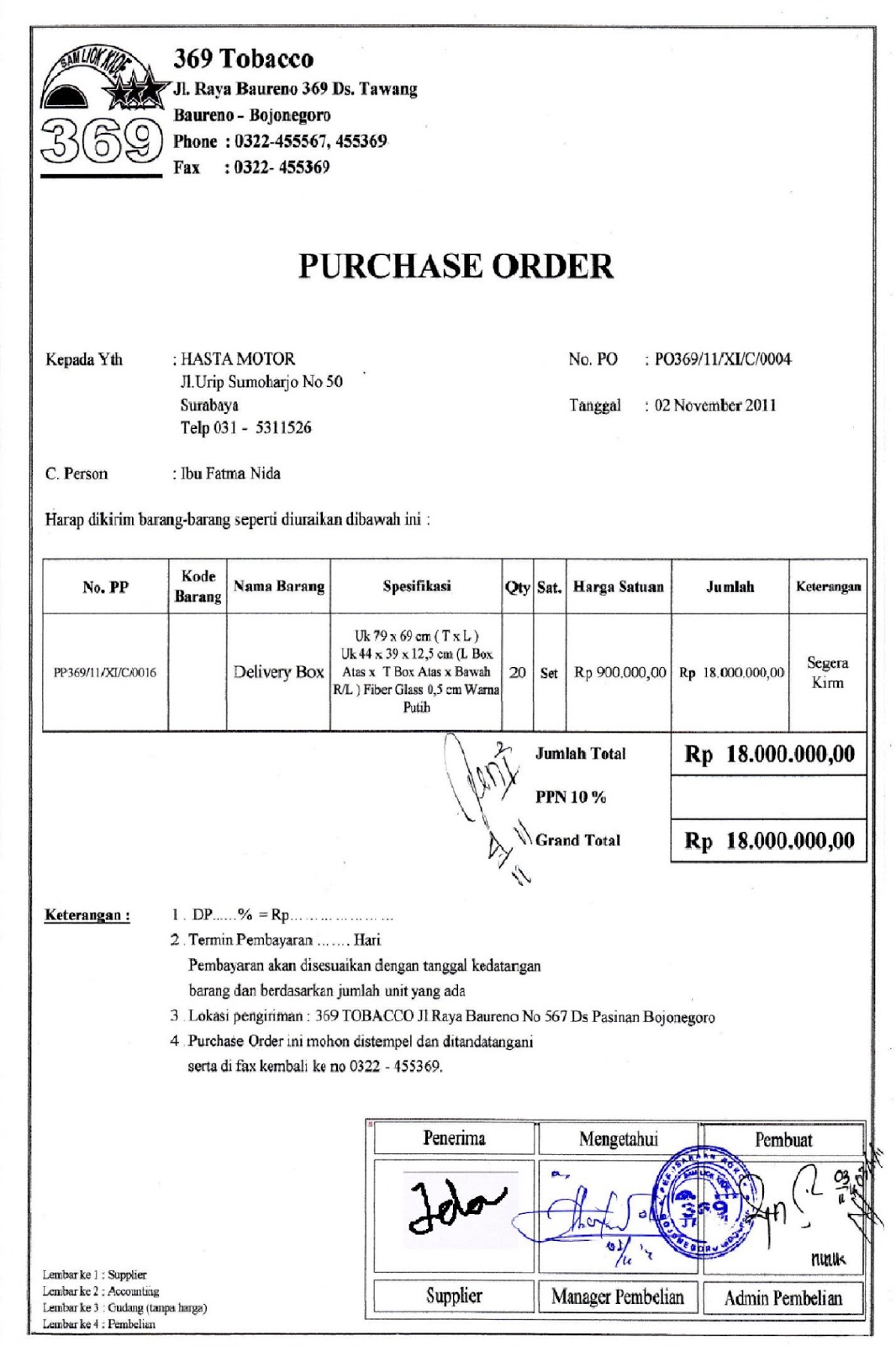 Contoh Invoice Yang Bisa Di Edit Contoh Tin