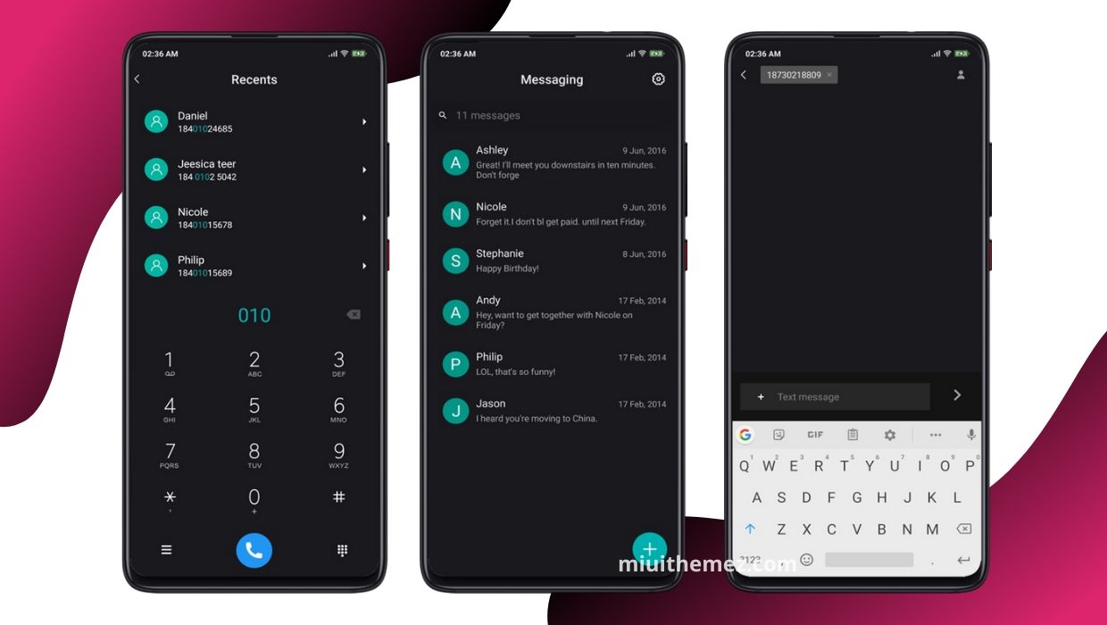 Asus ROG 2.0 MIUI Theme for Xiaomi Devices
