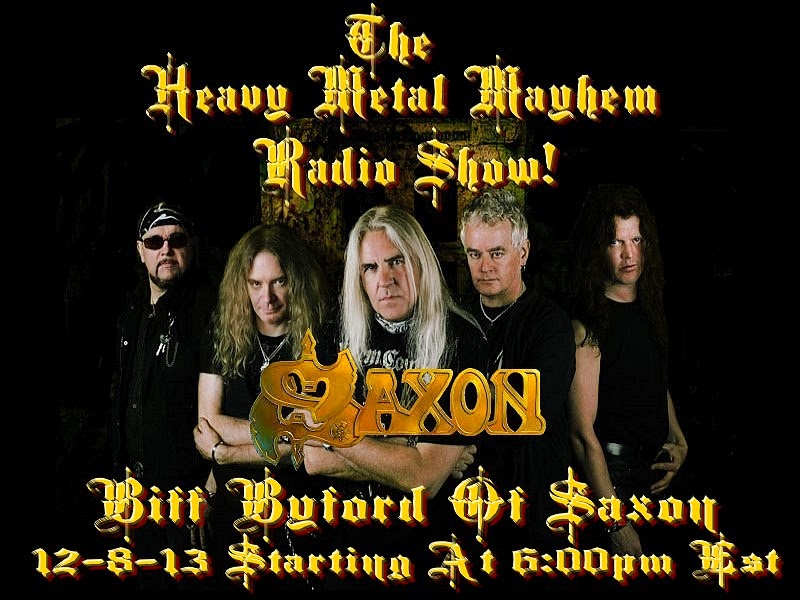 The Heavy Metal Mayhem Radio Show: December 2013