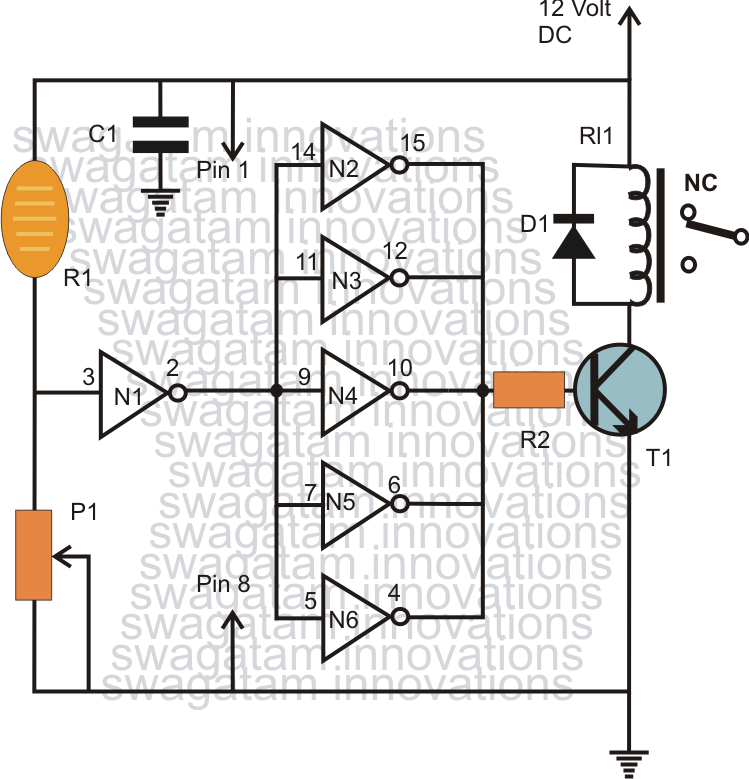 How to Make a Light Activated Day Night Switch Circuit ...