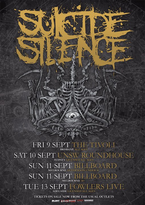 Suicide Silence Tours Jakarta - Bali Image