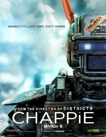 Chappie 2015 Hindi Dual Audio 350MB BluRay 480p ESubs