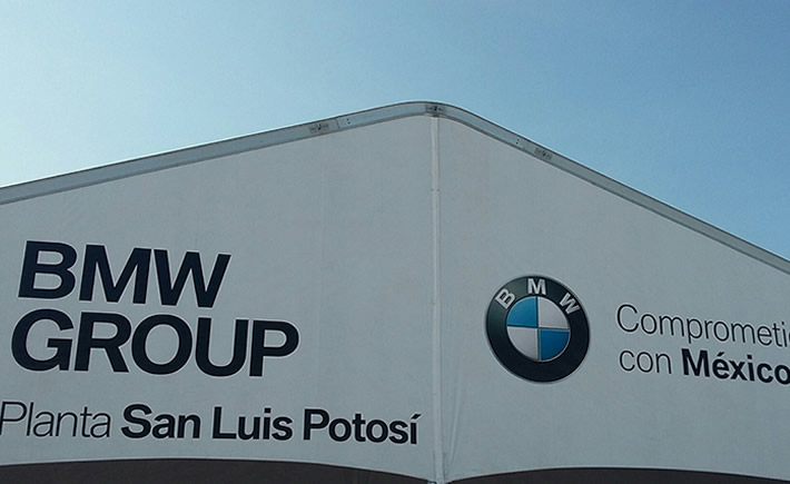 El edificio de pintura lleva un avance de 35%, el área de análisis de vehículos lleva un avance de 20%, y el área de ensamble de 10%. (Foto: Cortesía)