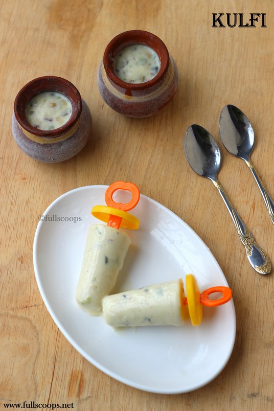 Kulfi Recipe ~ Full Scoops - A food blog with easy,simple &amp; tasty recipes!