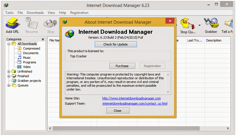 Internet Download Manager Build 23 .rar Patch + Register Key Free - Google Диск internet manager 6.23 crack rar