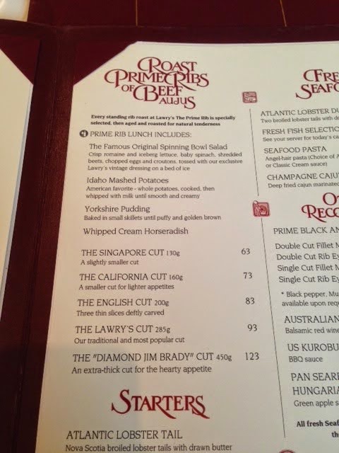 Eat.Play.Cook: Eat: Lawry's Prime Rib