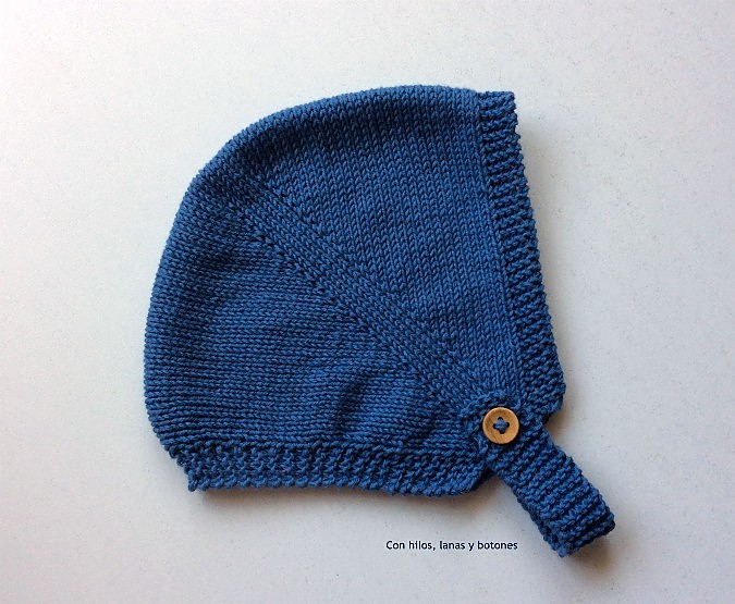 Con hilos, lanas y botones: DIY cómo hacer una capota a punto bobo para bebé paso a paso (patrón gratis)