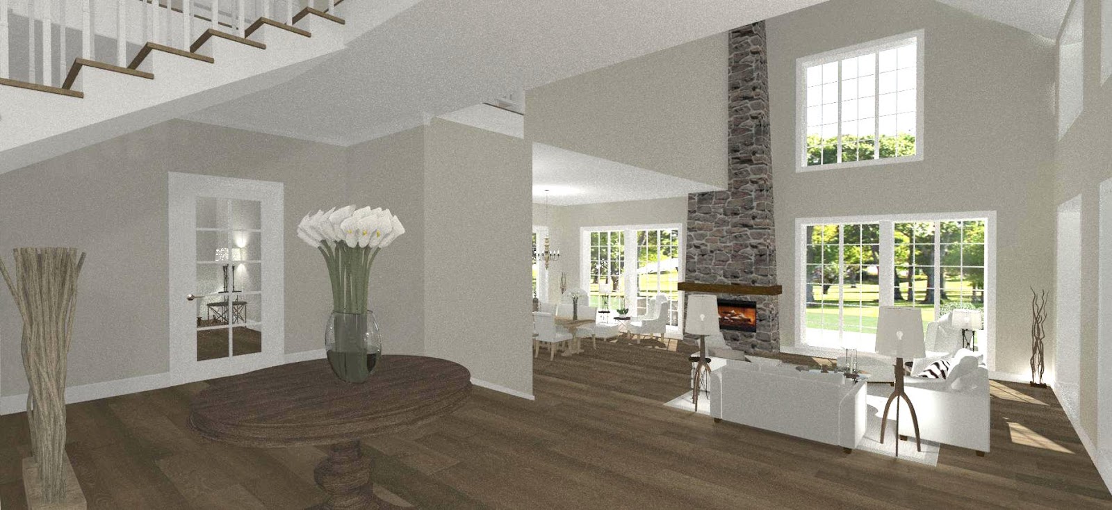 Dreams& Coffees arkitekt och projektblogg New England hus med högt i tak Dreams& Coffees arkitekt och projektblogg New England hus med högt i tak