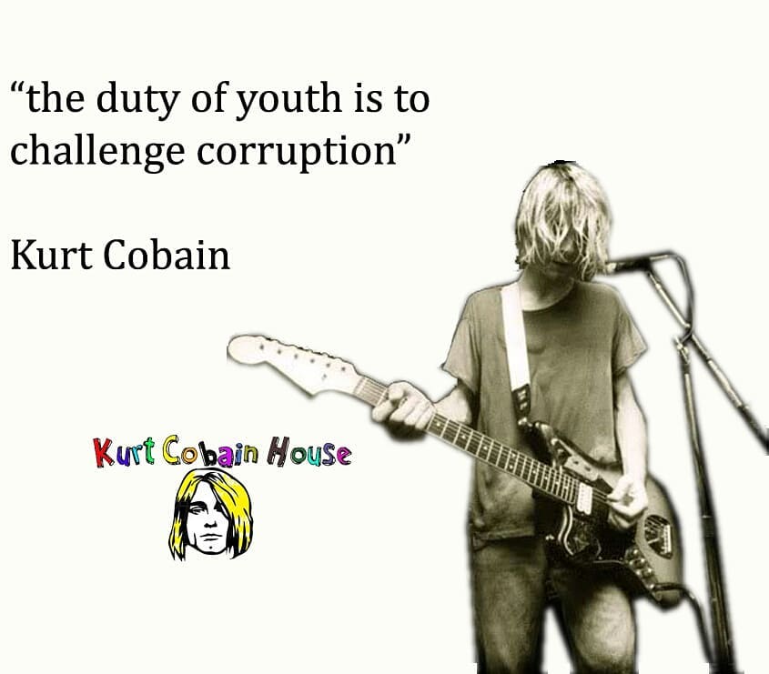 Kata Kata Bijak Kurt Cobain Distorsi Kasar