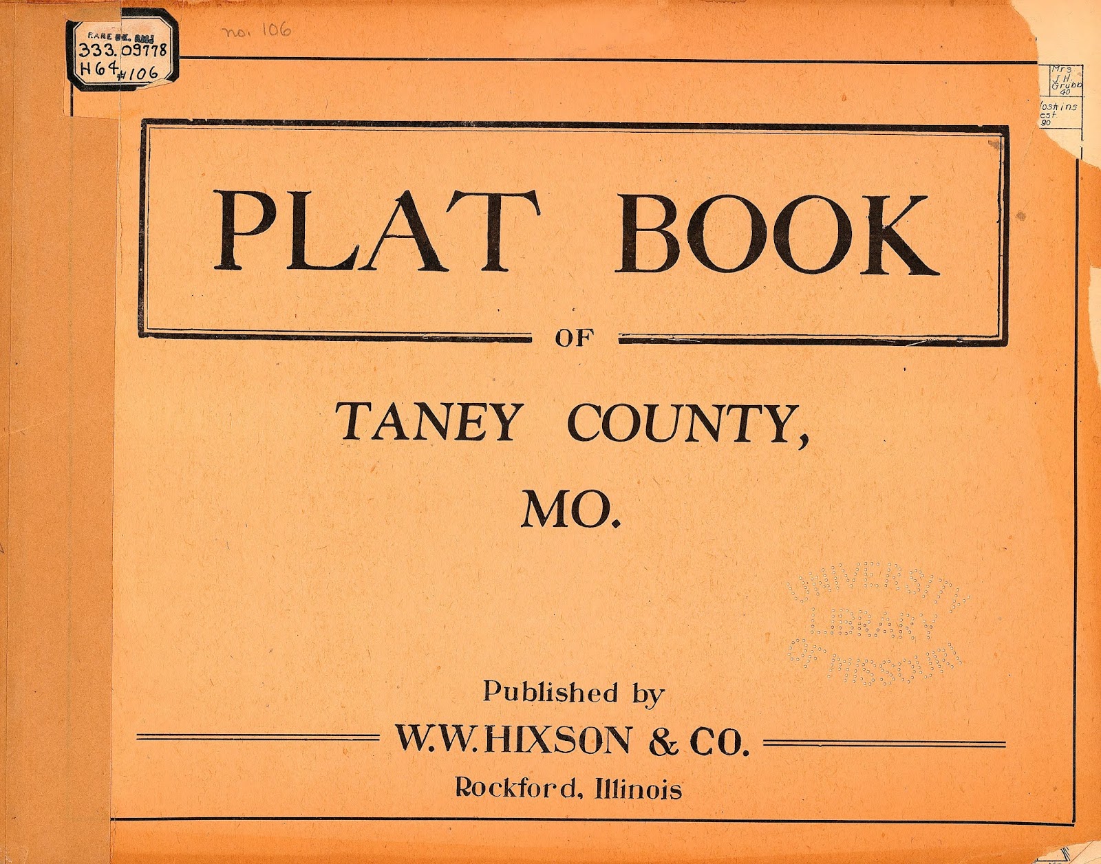 My Ancestors Along the Ohio Mappy Monday C.B. Sharp in Plat Book of