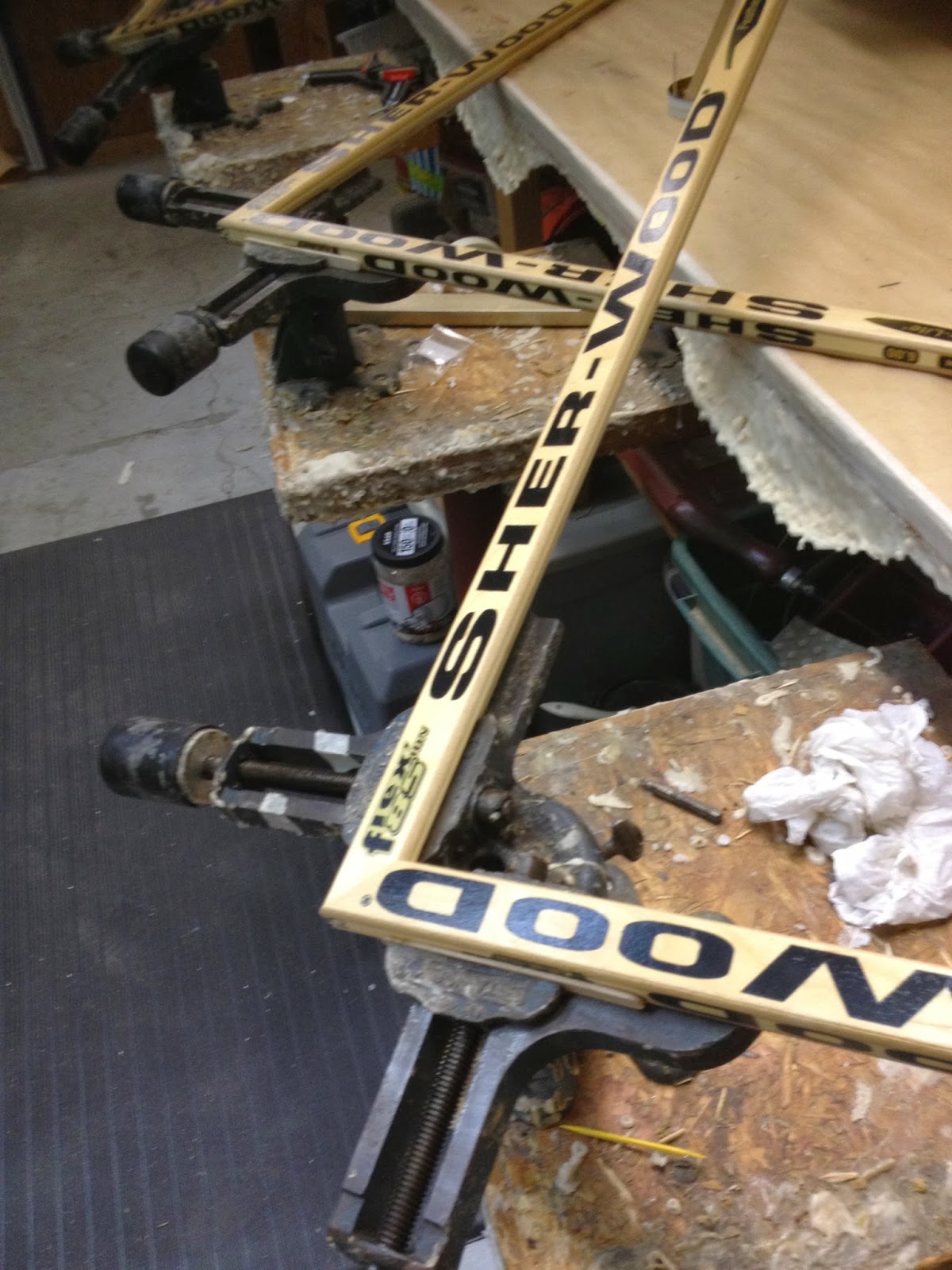 Hockey Stick Frame