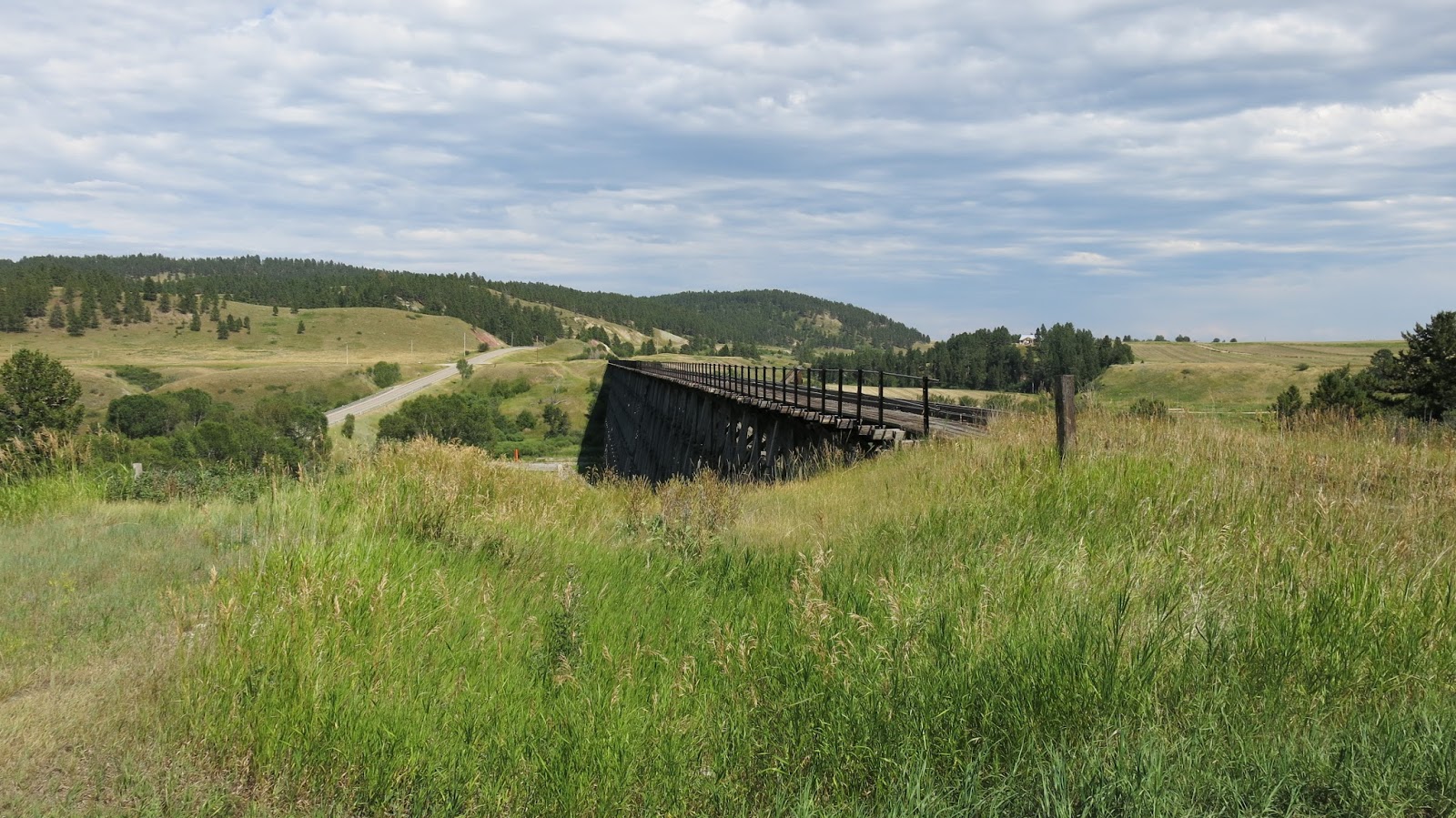 Geared Steam Spring Creek TrestleLewistown MT