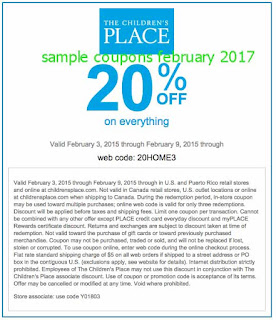 Thechildrensplace.com coupon Never miss another coupon. Be the first to learn about new coupons and deals for popular brands like The Children's Place with the Coupon Sherpa weekly newsletters.