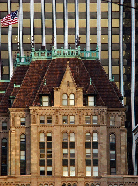 The Hunter-Dulin Building is a 25-story, 94 m (308 ft) class A office building in the financial district of San Francisco, California. The building is listed on the National Register of Historic Places. The building was totally restored and renovated between 1999 and 2001.  The building served as the West Coast headquarters for the National Broadcasting Company from 1927 to 1942; the executive offices were located on the 21st floor and the studio offices were located on the 22nd. The 22nd floor is currently occupied by peer-to-peer lending firm Prosper Marketplace.