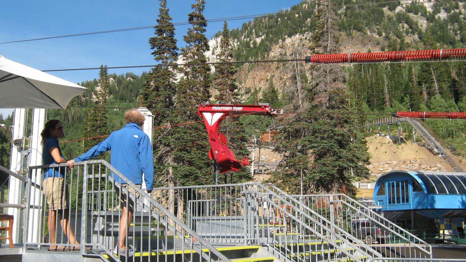 Ziplining Across the USA: Tuesday August 13 Snowbird Mountain Resort