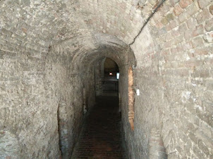 Tunnel leading to Roman Well in "Kalemegdan(Belgrade Fortress)"
