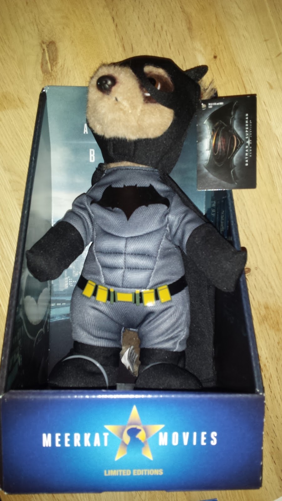 superman meerkat toy