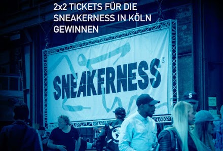 Gewinnt 2x2 Tickets für die größte Sneakermesse 'Sneakerness' am 10. und 11. Oktober im X-Post zu Köln