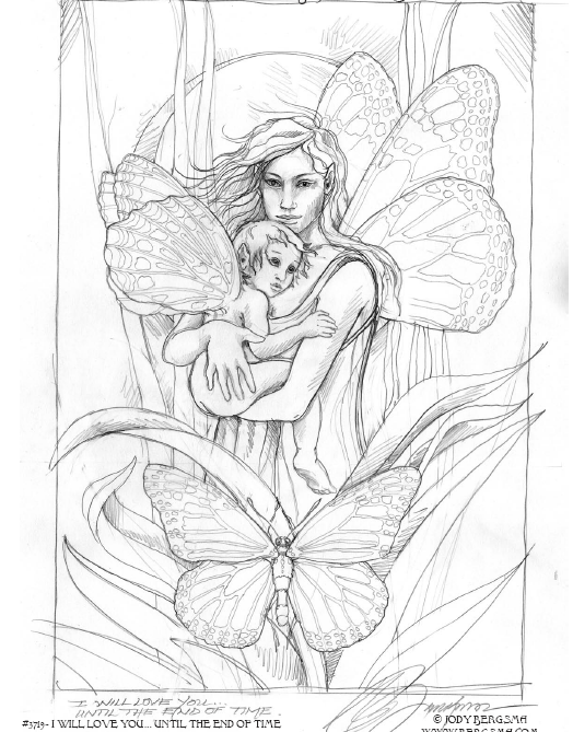 fairies and mermaids coloring pages - photo #40