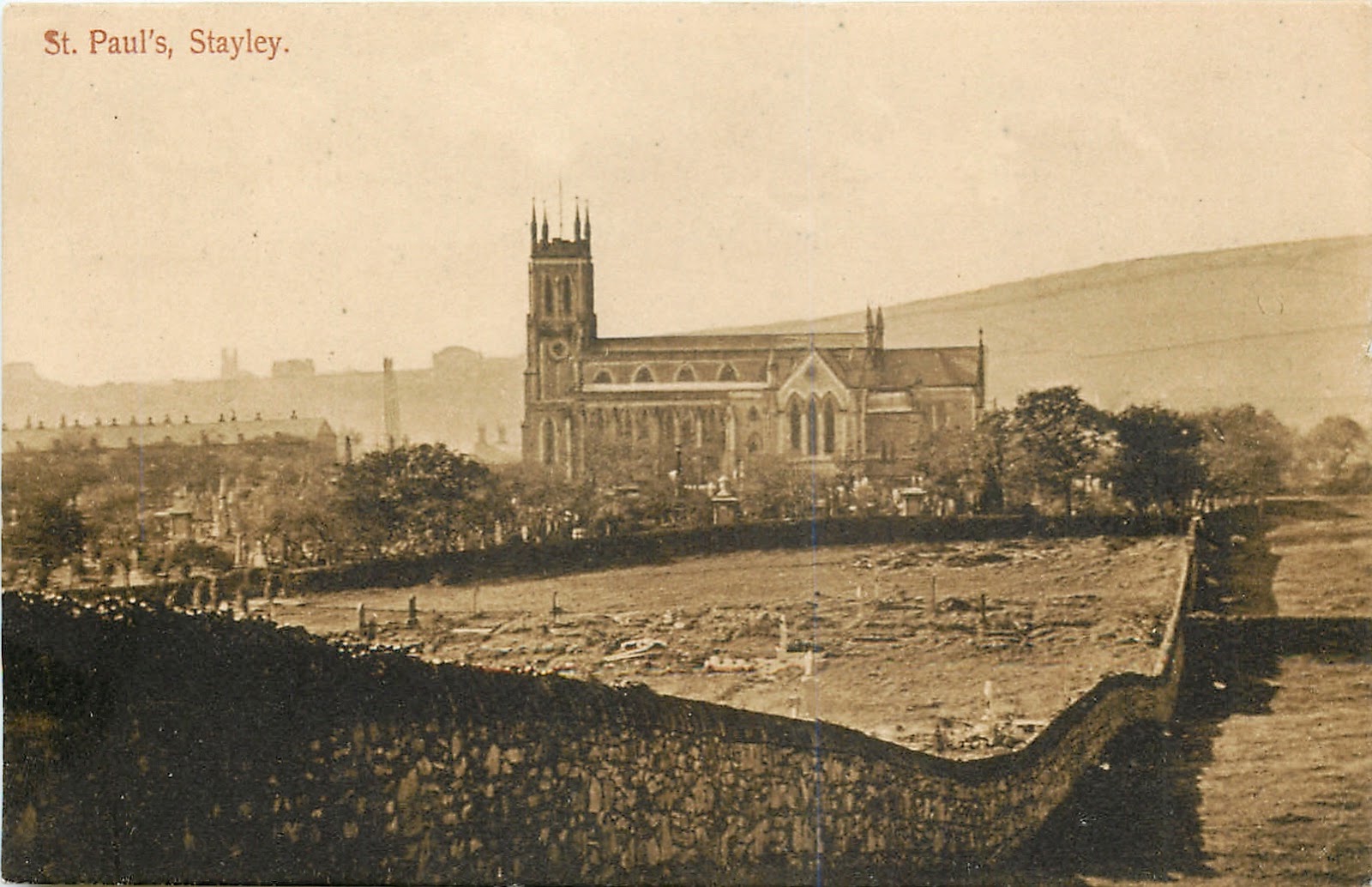 Andrew Simpson St Paul s in Stalybridge around 1909 Andrew Simpson St Paul s in Stalybridge around 1909