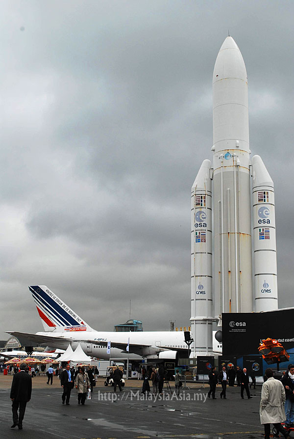 Rocket at Paris Air Show
