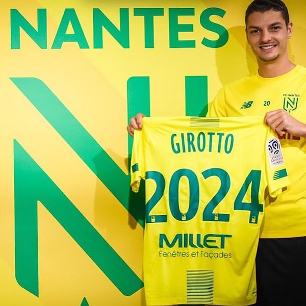 Oficial: El Nantes renueva a Girotto hasta 2024