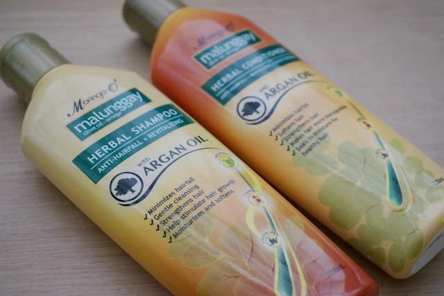 Moringa O2 Herbal Shampoo and Conditioner with Argan Oil