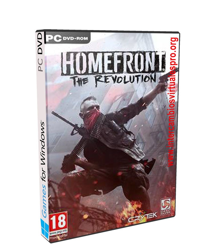 Homefront The Revolution poster box cover