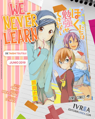 Manga: "We Never Learn" es la nueva licencia de Ivrea