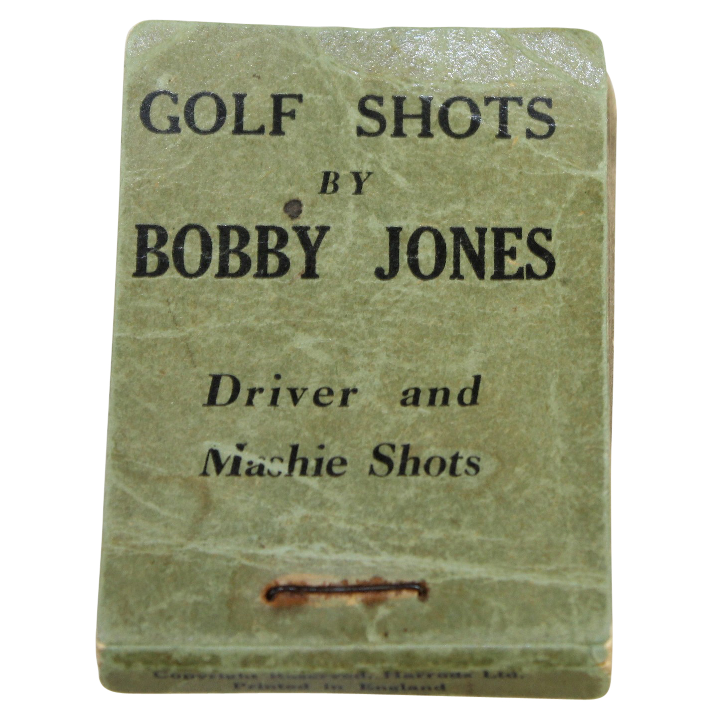 Just A Golf Blog Bobby Jones Golf Swing Flicker Book