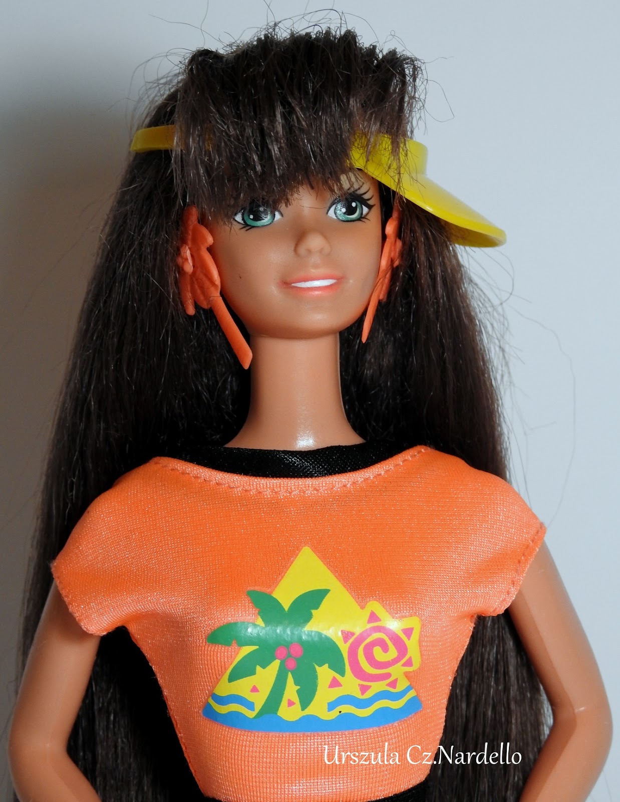 Moja kolekcja lalek i innych różności Glitter Hair Barbie z