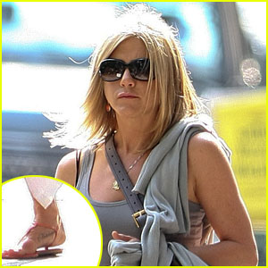 Jennifer Aniston Wrist Tattoos