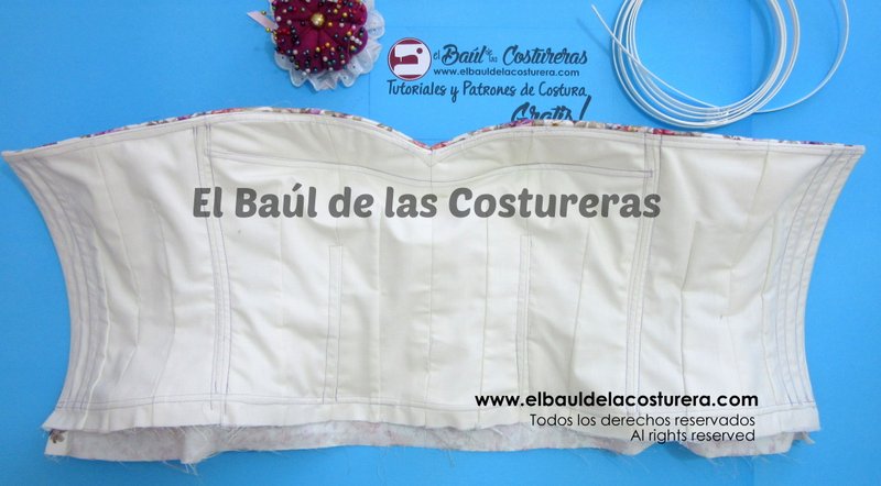 Ballena plástica transparente corsetería, sujetadores, vestido