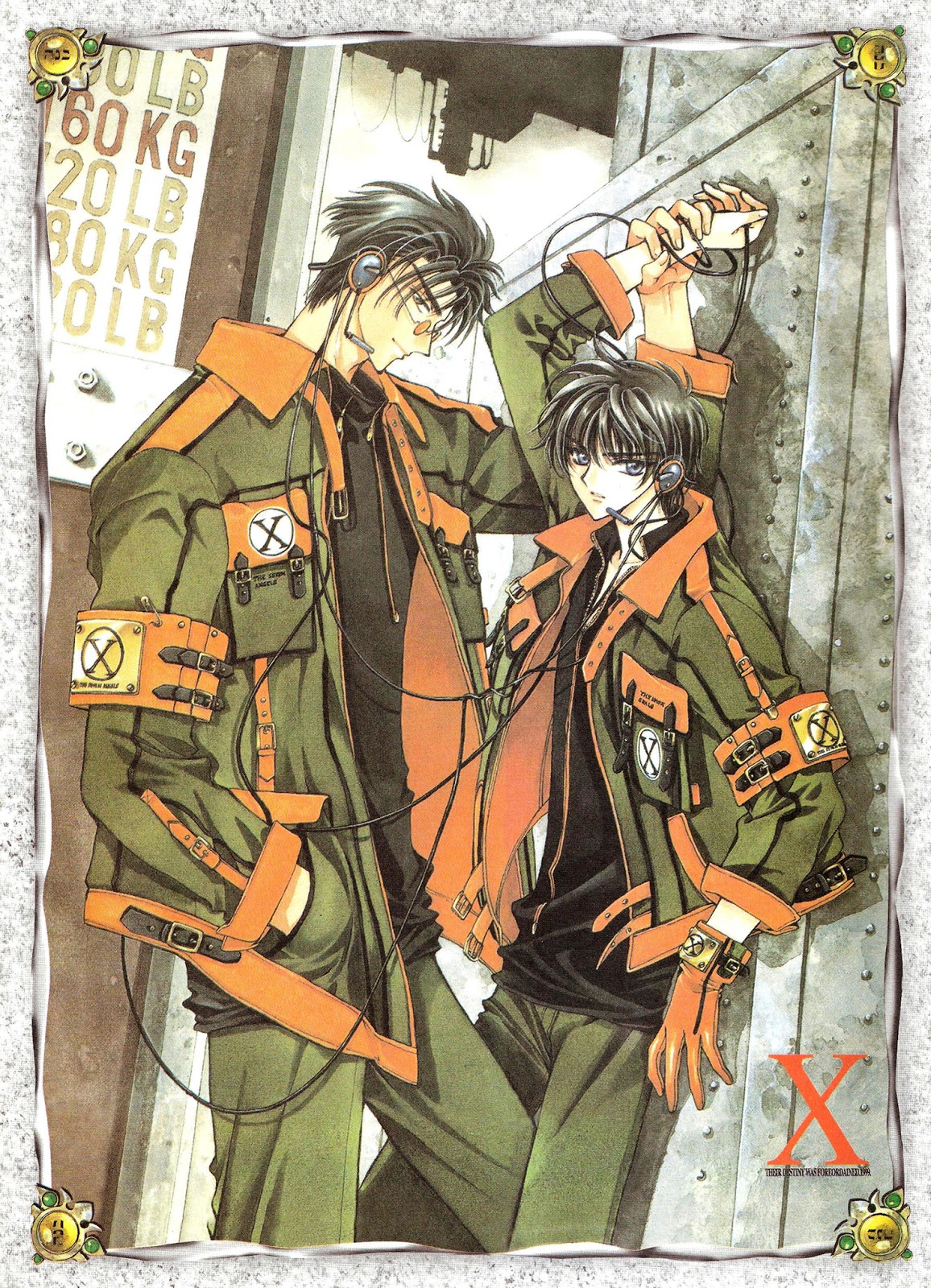 Papel Digital Xclamp posters scans