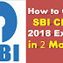 How to Crack SBI Clerk 2018 Exams in 2 Months SBI Clerk Preparation Tips