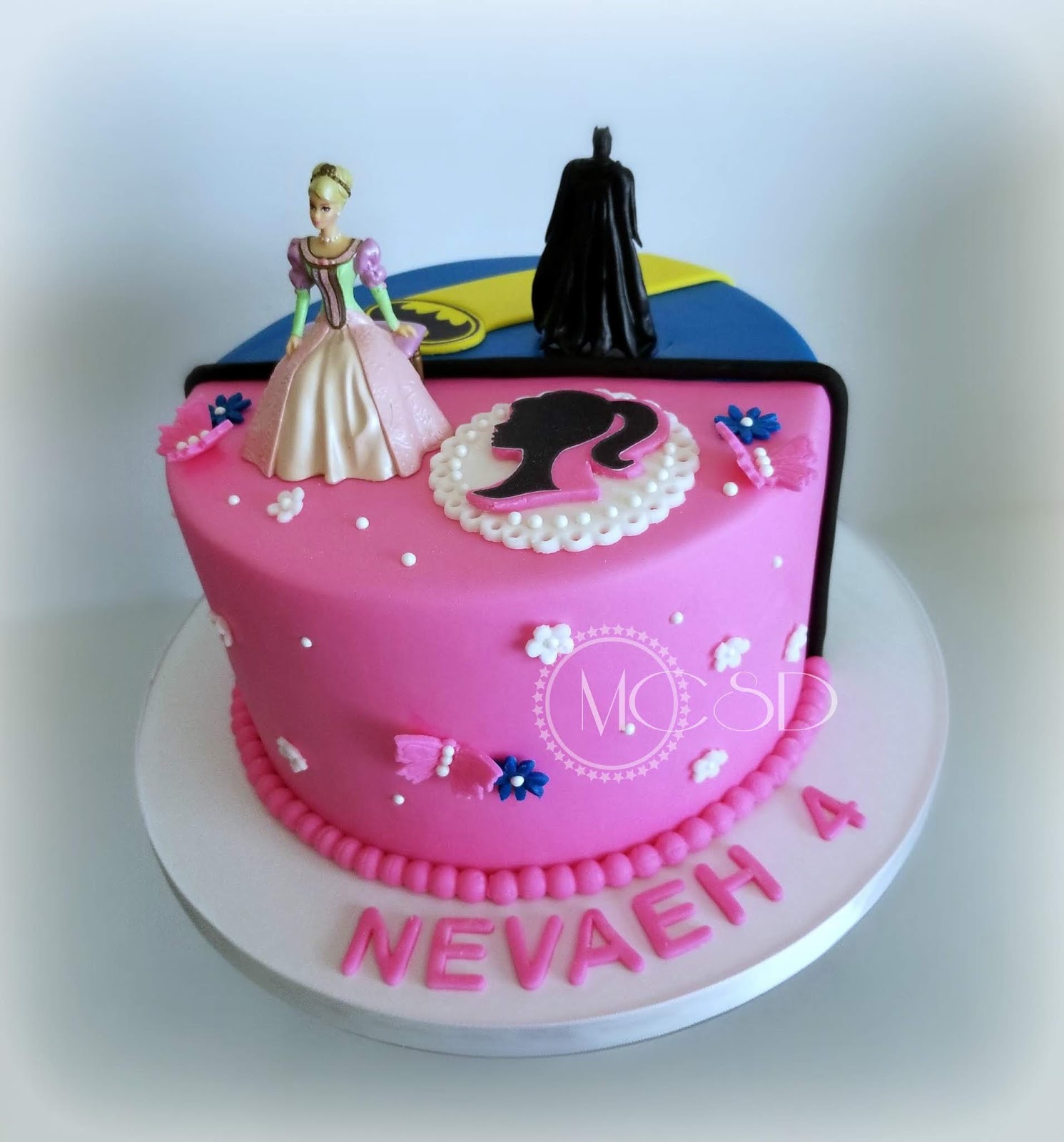 barbie unicorn birthday cake