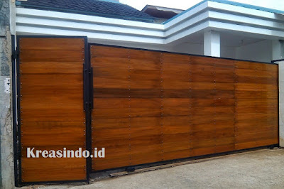 Jasa Pagar Besi Kombinasi Kayu di Depok dan sekitarnya