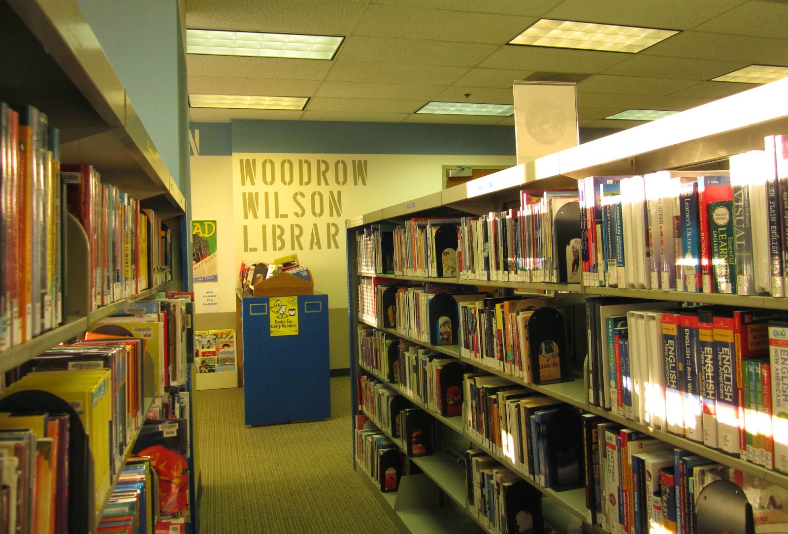 the Annandale Blog Woodrow Wilson Library will have fewer books when renovation is completed