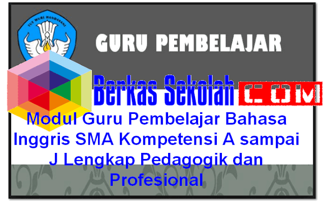Modul Guru Pembelajar Bahasa Inggris SMA Kompetensi A sampai J Lengkap Pedagogik dan Profesional Modul Guru Pembelajar Bahasa Inggris SMA Kompetensi A sampai J Lengkap Pedagogik dan Profesional