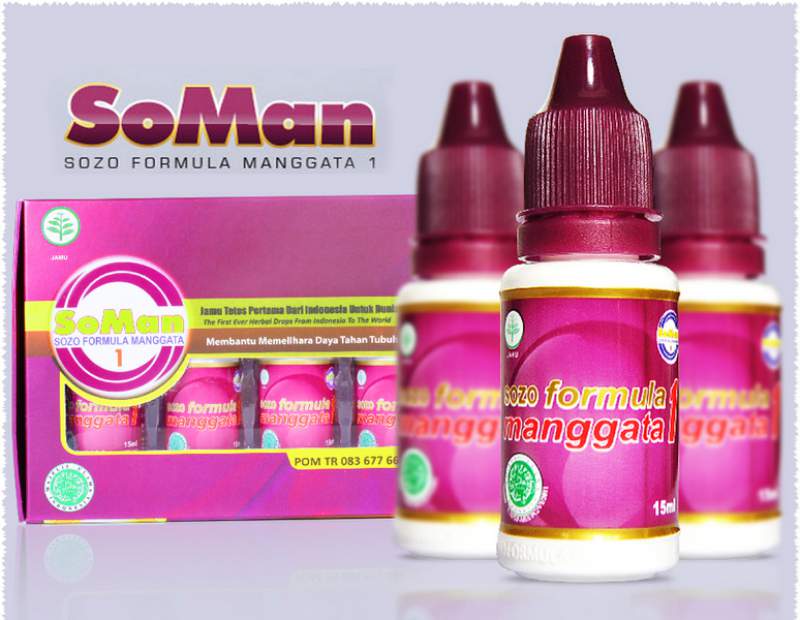 Mengenal Manfaat Soman Manfaat Soman, Jamu Tetes Multi-Fungsi Bagi Kesehatan