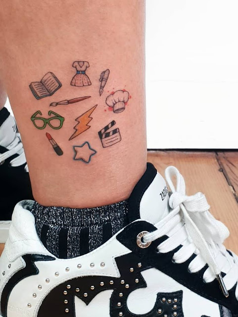 Mini tatuagens femininas super fofinhas Mini tatuagens femininas super fofinhas